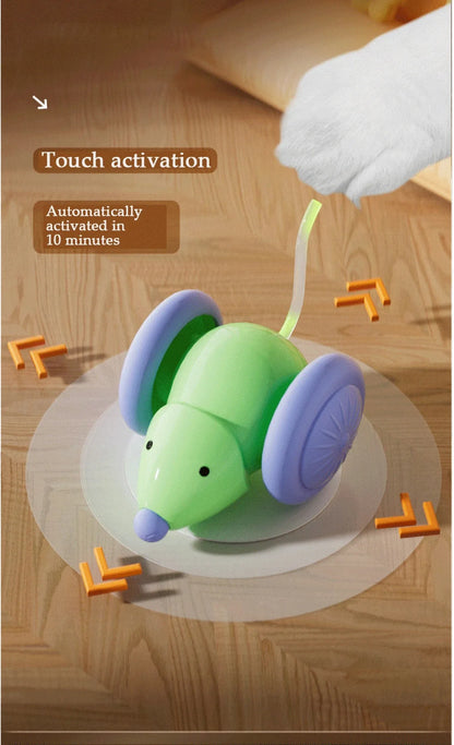 Rechargeable Electric Mouse Toy – Interactive Cat Teaser