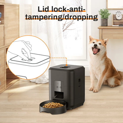 Smart Automatic Pet Feeder with Timed Portion Control