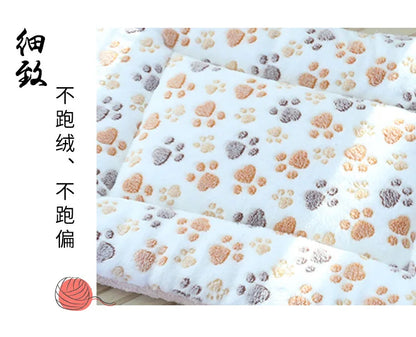 Double-Sided Plush Pet Mat – Cozy Bed & Blanket
