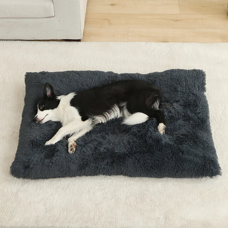 Plush Pet Bed House – Cozy Dog & Cat Sofa