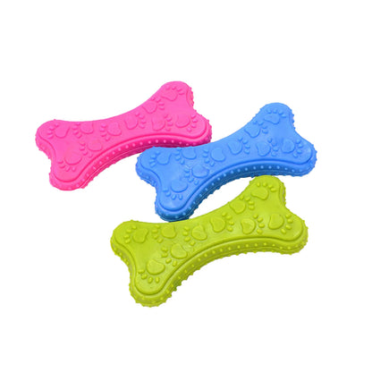 Small Dog Rubber Chew Toy – Teeth Cleaning & Training