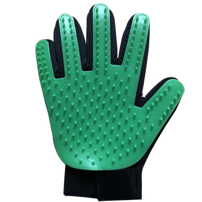 Pet Grooming Glove – Hair Remover & Massage Brush (6 Colors