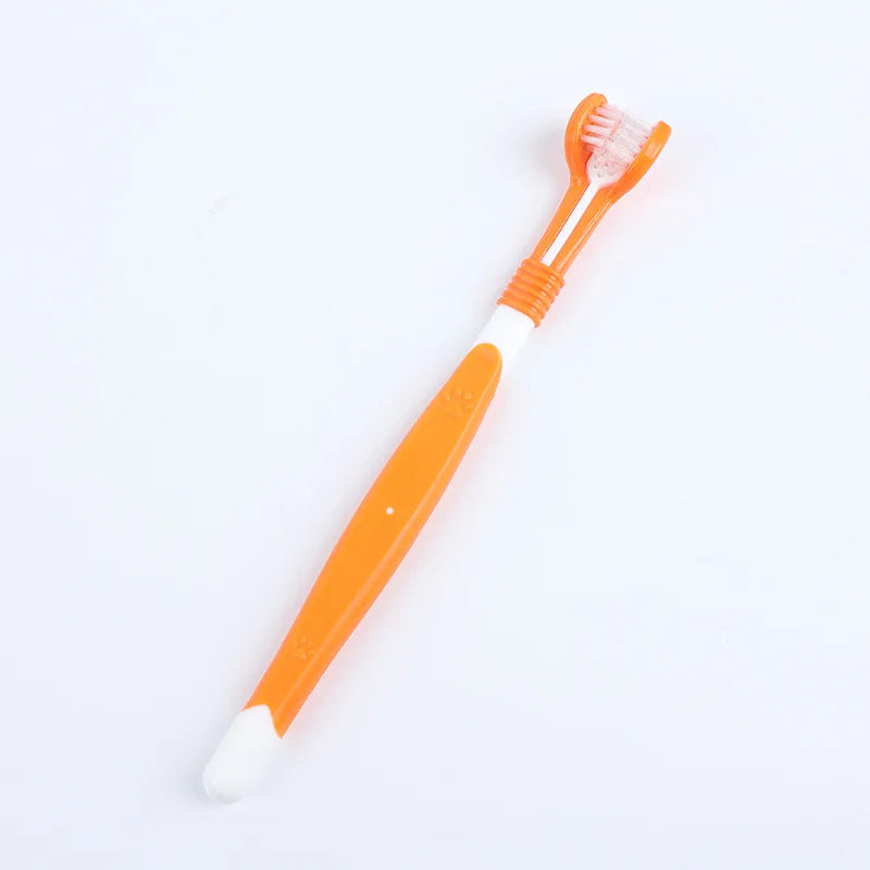 3-Sided Pet Toothbrush – Dog & Cat Dental Care