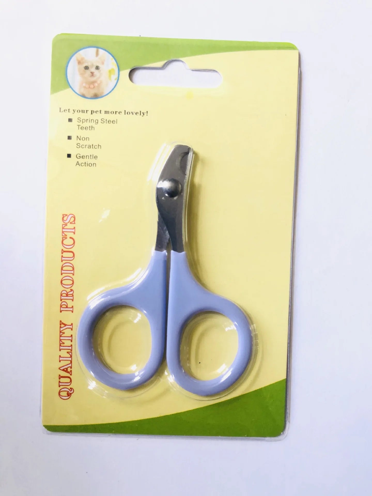 Professional Pet Nail Scissors – Cat & Dog Claw Trimmer